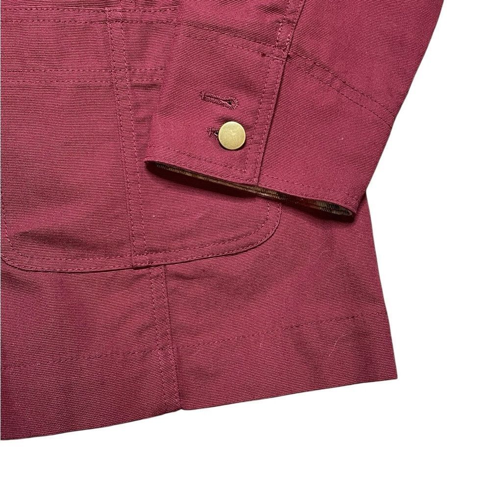 Pendleton Red Utility Jacket Structured Tailored … - image 6